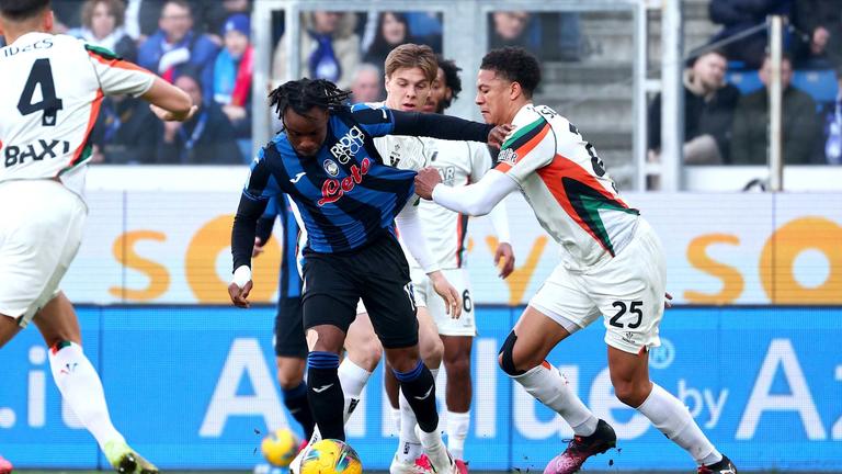 lookman ademola-Serie A Enilive 2024-25 giornata 27 Atalanta-Venezia-0011