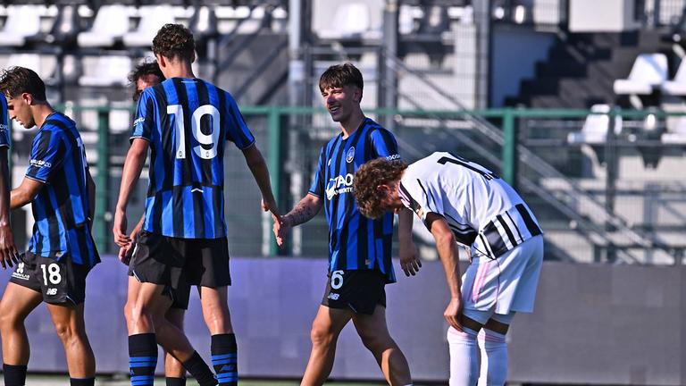 Simonetto Federico goal 1-5 esultanza - Juventus Next Gen vs Atalanta U23 08-08-2025 132