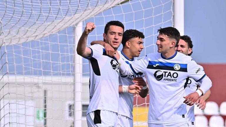 Vlahovic Vanja goal 0-3 esultanza - Union Clodiense vs Atalanta U23 12-04-2025 181