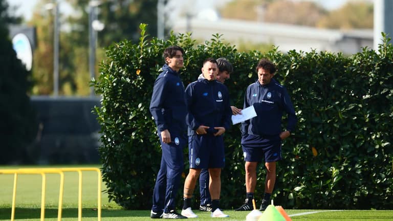 Atalanta training session--0925