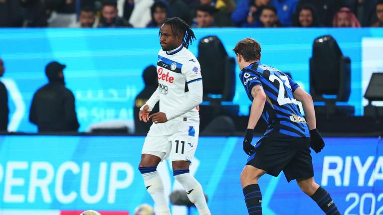 Lookman Ademola - Italian EA Sports Supercup Semifinal Inter-Atalanta 02-01-2025 071