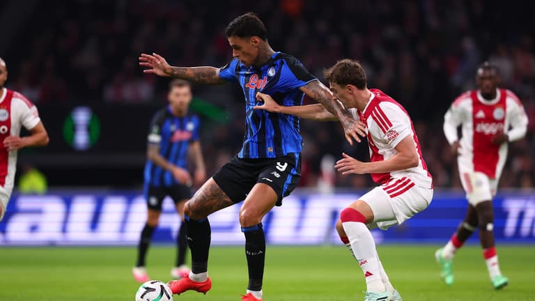 scamacca gianluca-UECL League Phase M2 Ajax - Atalanta-0013