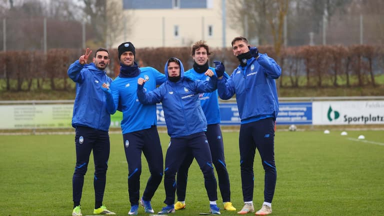 UCL R16 2nd leg Training-0741