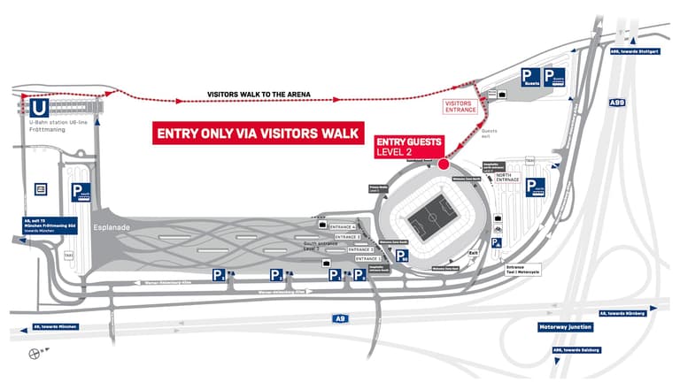 1 - Bayern Monaco percorso