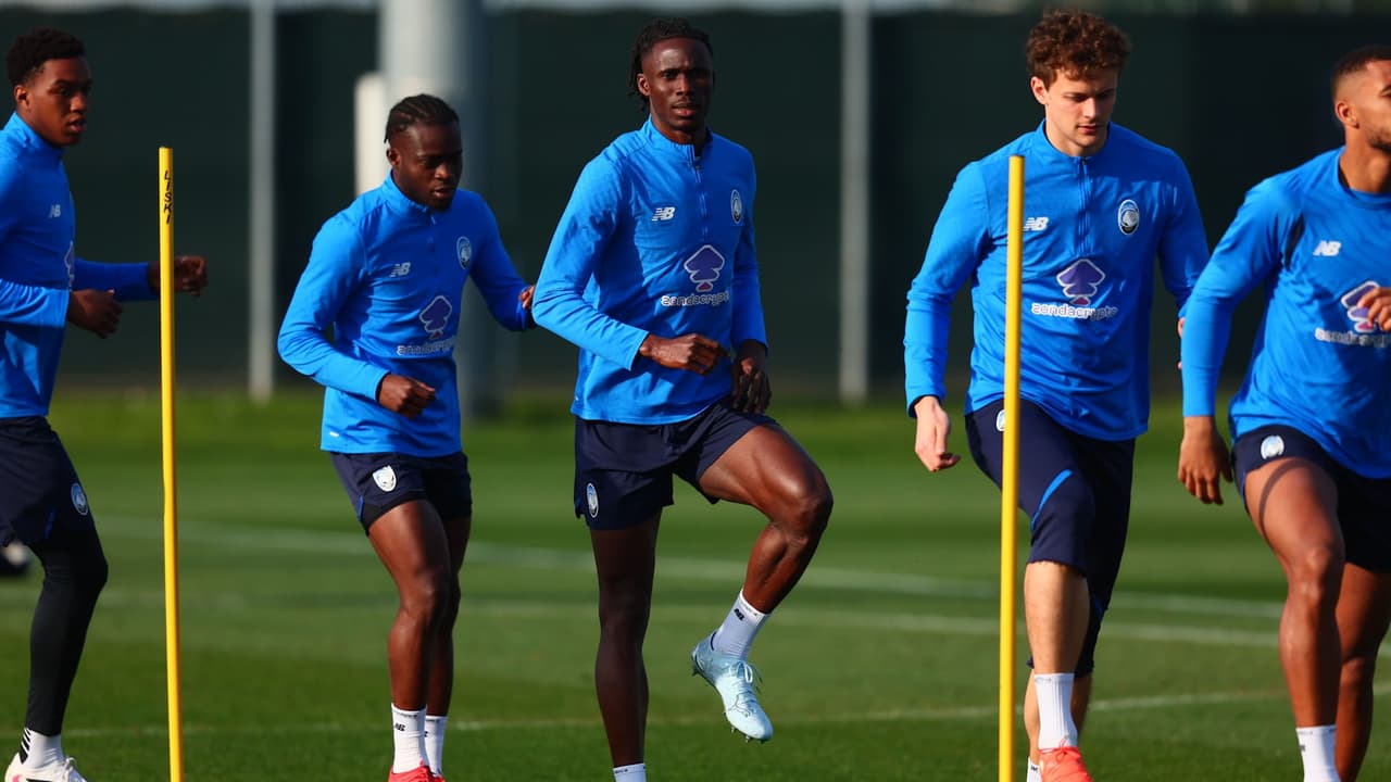 Afternoon training session at the Centro Bortolotti