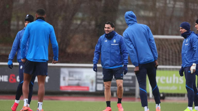 training-Pre-match training-UCL Borussia Dortmund-Atalanta-0523