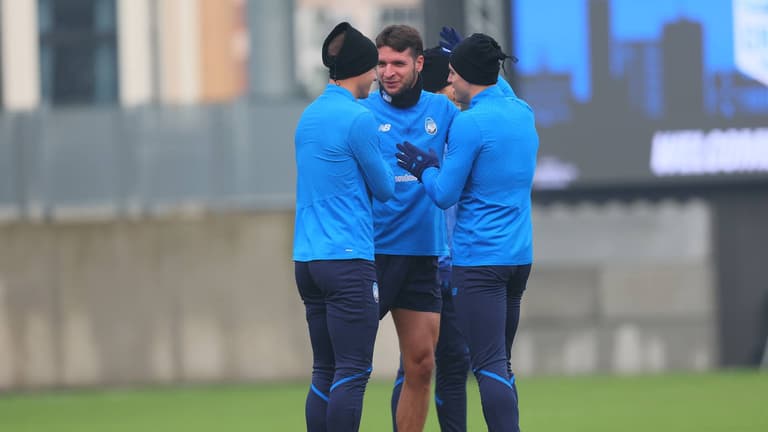 Training-UCL MD8 Union Saint-Gilloise-Atalanta0730