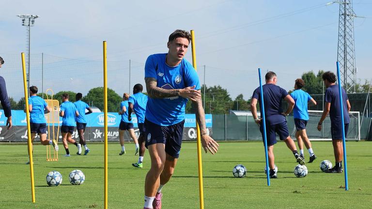 MD1 Uefa Champions League Phase  - Atalanta training session _0024