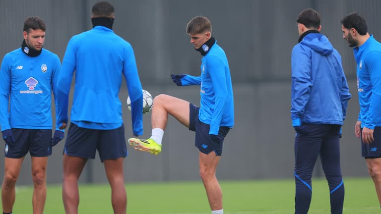 Training-UCL MD8 Union Saint-Gilloise-Atalanta0725