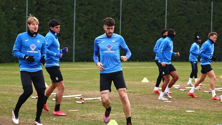 ruggeri-during training session ahead of the UCL match between Atalanta and Club Brugge_0002