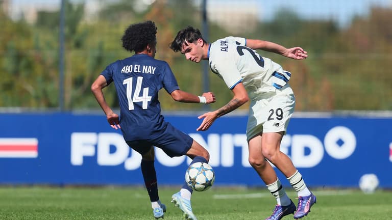 Aliprandi Mattia - UEFA Youth League  Paris Saint-Germain - Atalanta _0257
