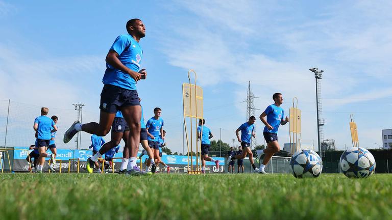 MD1 Uefa Champions League Phase  - Atalanta training session _0010