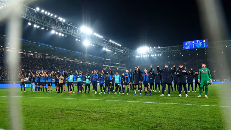 Festa a fine partita-UCL KO Play-offs Atalanta-Borussia Dortmund-0098