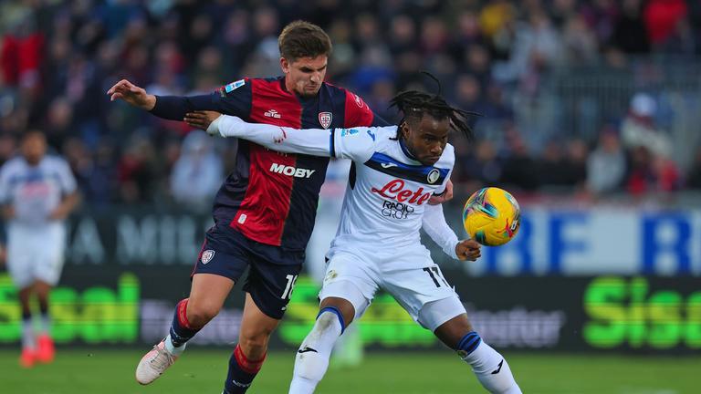 lookman ademola-Serie A Enilive 2024-25 giornata 15 Cagliari-Atalanta_0056