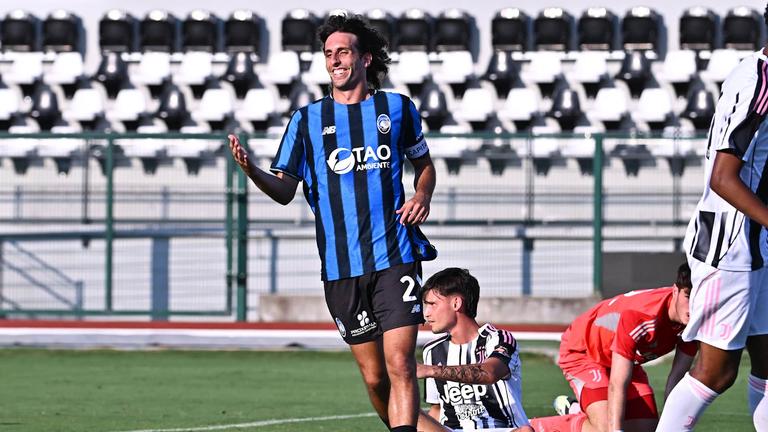 Cortinovis Alessandro goal 0-4 esultanza - Juventus Next Gen vs Atalanta U23 08-08-2025 127