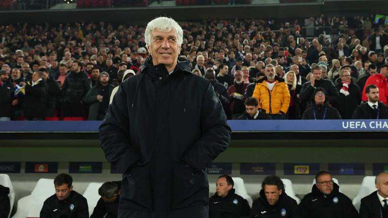 gasperini-during UCL MD4 Stuttgart - Atalanta0007