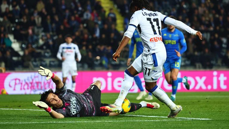 lookman ademola-Serie A Enilive 2024-25 giornata 26 Empoli - Atalanta_0036