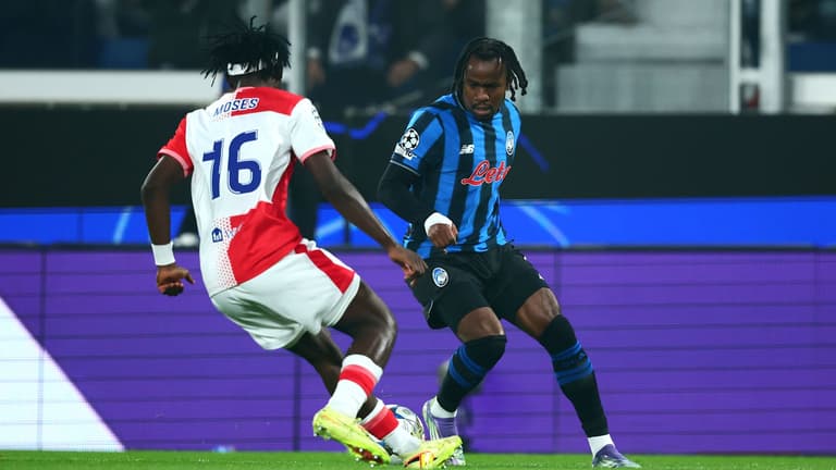 lookman ademola -UCL League Phase MD3 Atalanta - Slavia Praga-0012