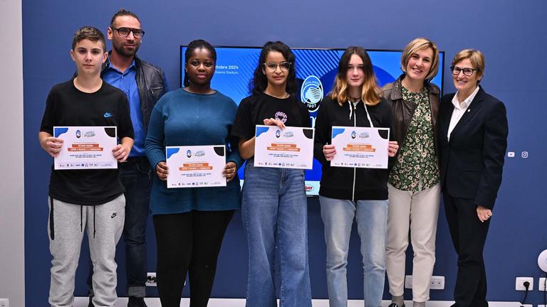 Premiazione - Presentazione La scuola allo Stadio 09-10-2024 084