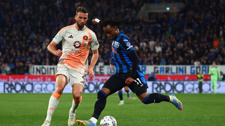 lookman ademola-Serie A Enilive 2024-25 giornata 36 Atalanta-Roma_0030