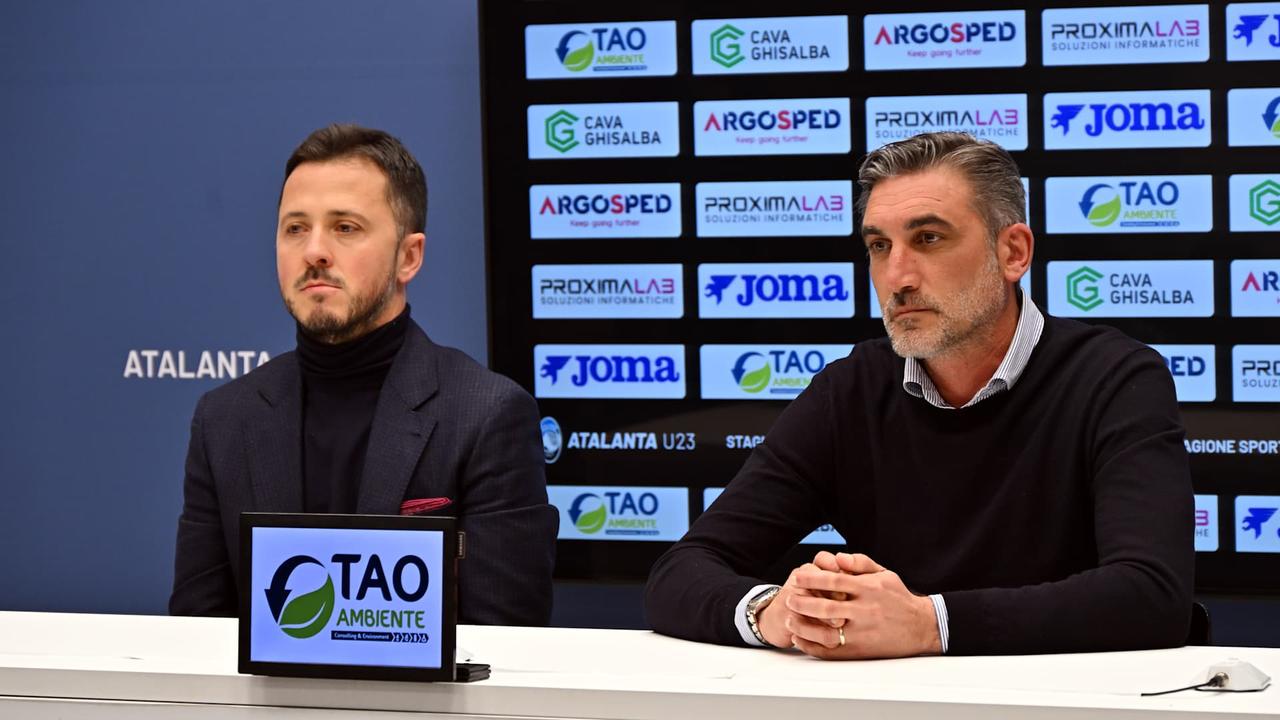 U23, the press conference of Sporting Director Fabio Gatti and coach Francesco Modesto