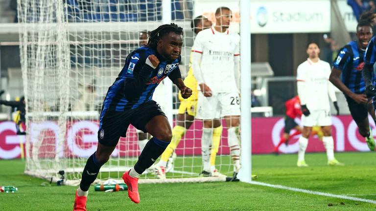 dopogol lookman ademola-Serie A Enilive 2024-25 giornata 15 Atalanta-Milan_0405