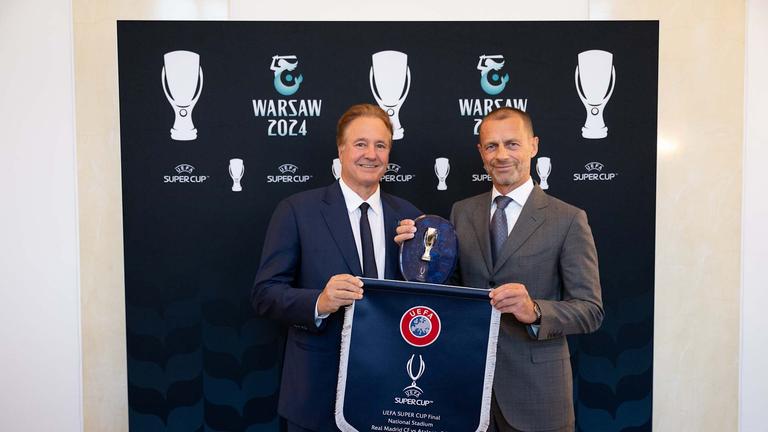 20) Celebration Party - UEFA Super Cup 2024
