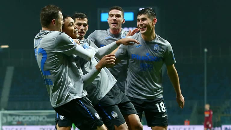 Esultanza dopo il gol di Muriel vs Roma