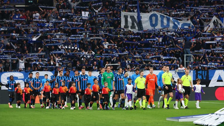 UCL League Phase MD2 Atalanta - Club Brugge ingresso squadre0011
