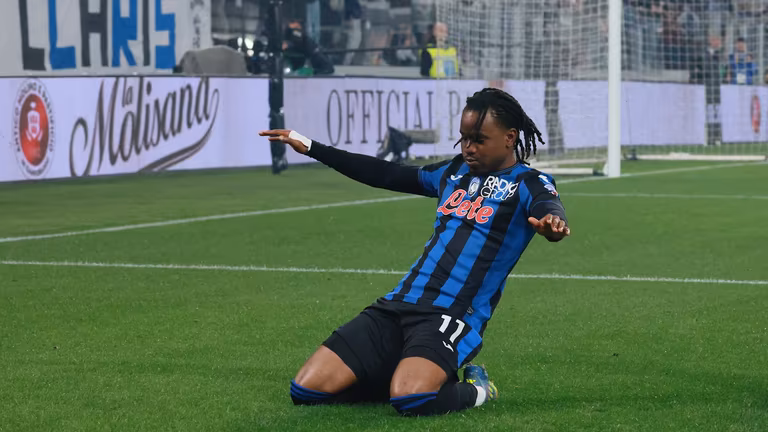 lookman ademola-Serie A Enilive 2024-25 giornata 36 Atalanta-Roma_0012