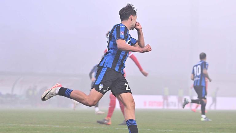 Alessio Filippo goal 1-1 esultanza - Atalanta U23 vs Pro Patria 09-11-2024 094