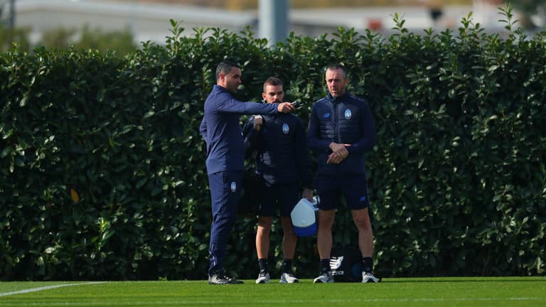 Atalanta training session--0938