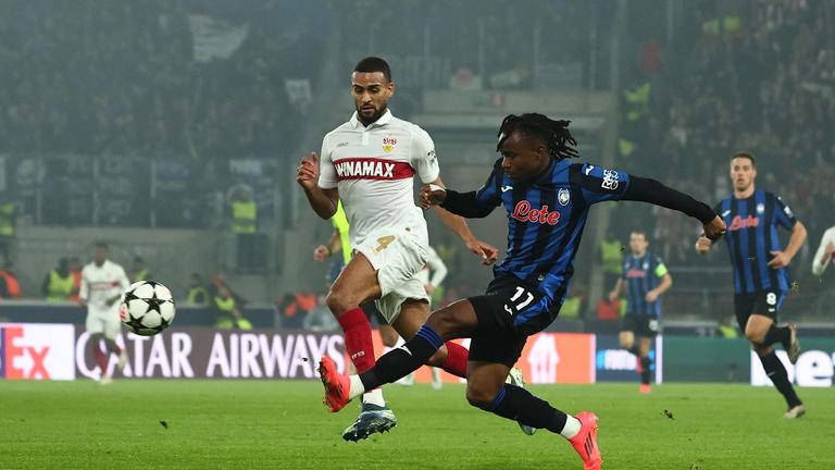 lookman ademola-during UCL MD4 Stuttgart - Atalanta0042