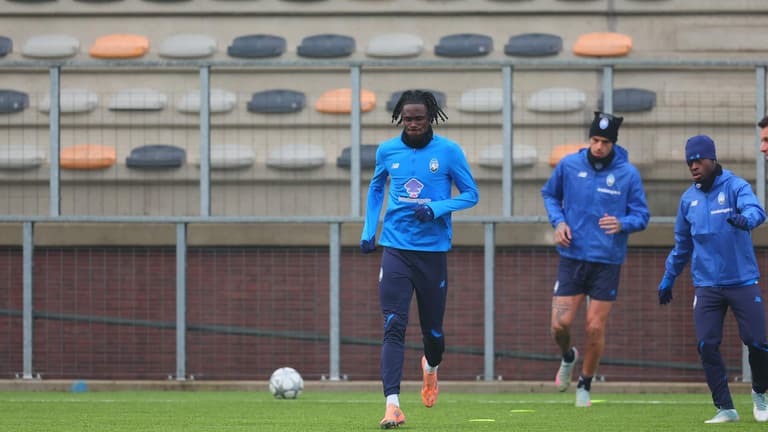 Training-UCL MD8 Union Saint-Gilloise-Atalanta0748