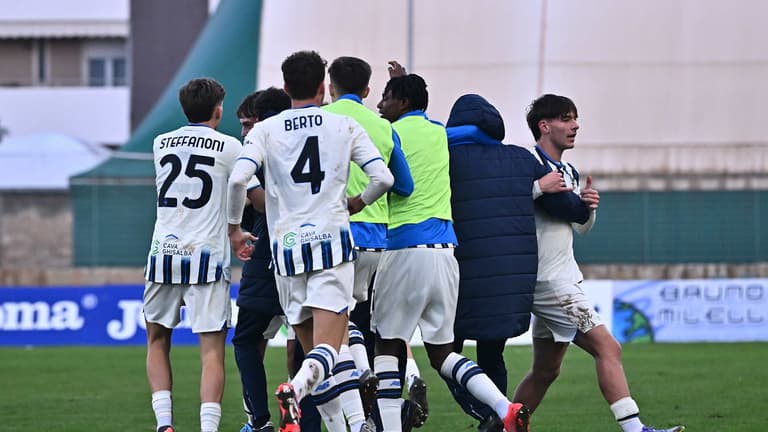 Comi Pietro goal 1-1 esultanza - Monopoli - Atalanta U23 07-12-2025 157