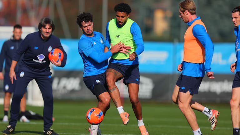 Atalanta training session--1116