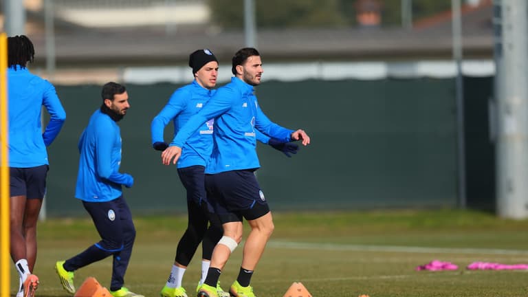 UCL League Phase MD8 Training0464