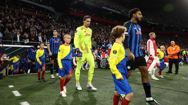 ingresso squadre-UECL League Phase M2 Ajax - Atalanta-0019