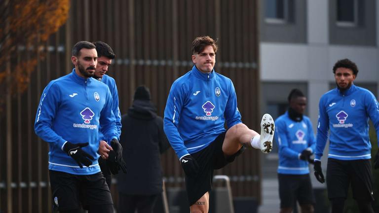 zaniolo-during MD-1 UCL training Atalanta vs Real Madrid_0003