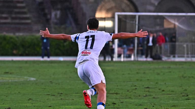 Cakolli Dion goal 2-4 esultanza - SuperCoppa Primavera - Fiorentina U20 - Atalanta U20 09-09-2026 124