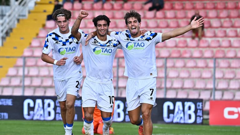 Bonanomi Andrea goal 0-2 esultanza con Manzoni Alberto (dx) - Gubbio - Atalanta U23 18-10-2026 188
