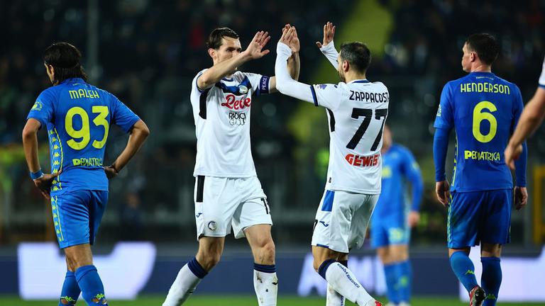 de roon e zappacosta-Serie A Enilive 2024-25 giornata 26 Empoli - Atalanta_0052