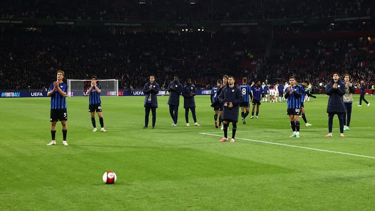 saluto ai tifosi-UECL League Phase M2 Ajax - Atalanta-0044