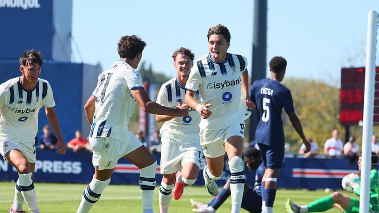 Mencaraglia Filippo goal - UEFA Youth League  Paris Saint-Germain - Atalanta _0240