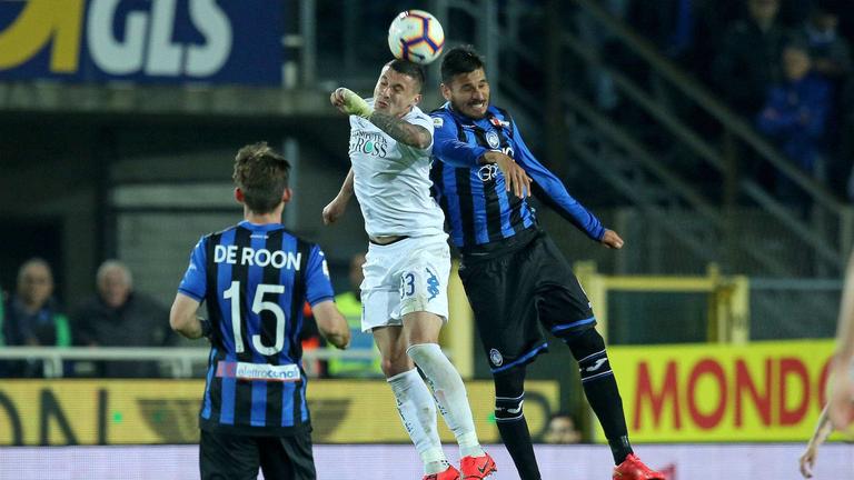 Atalanta-Empoli, Palomino a contrasto
