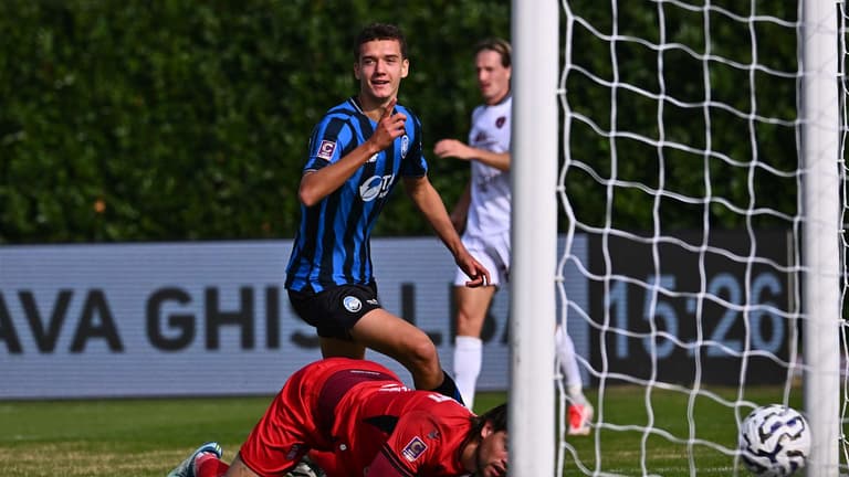 Levak Sergej goal 2-0 esultanza - Atalanta U23 - Trapani 19-10-2025 096