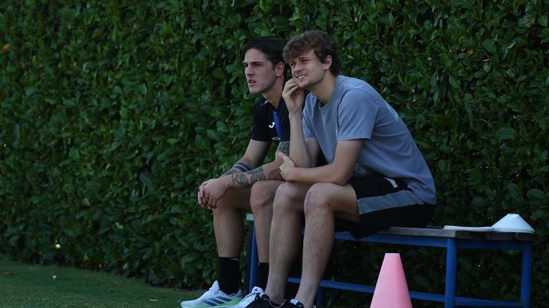 zaniolo scalvini giorgio training - 15-07-2024-_0190