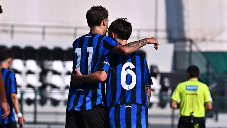 Lonardo Edoardo goal 0-2 esultanza - Juventus Next Gen vs Atalanta U23 08-08-2025 095