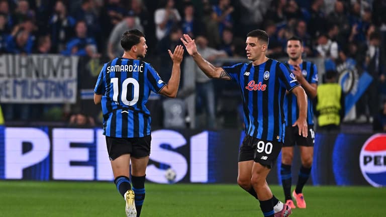 UCL League Phase MD2 Atalanta - Club Brugge samardzic lazar e krstovic nikola0043