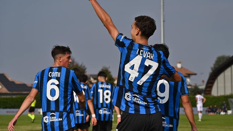 Levak Sergej goal 2-0 esultanza - Atalanta U23 - Trapani 19-10-2025 111